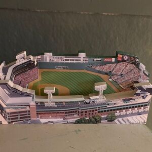 Fenway Park ,Wrigley Field 3D Stadium Display - Green & Brown